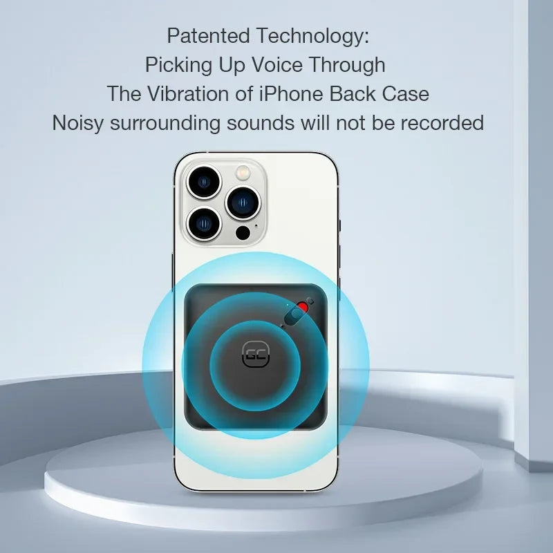 Voice Mini Recorder Clip On Magnetic Phone Dictaphone