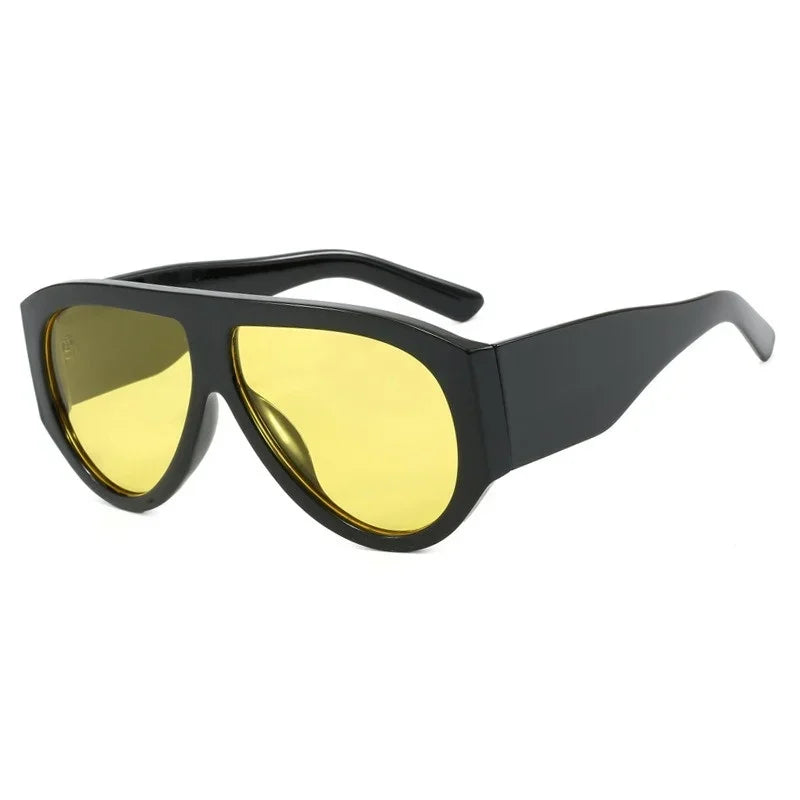 Oversized Sunglasses Hip Hop Shades Unisex Designer Eyewear UV400 Protection Fall 2026 Trend