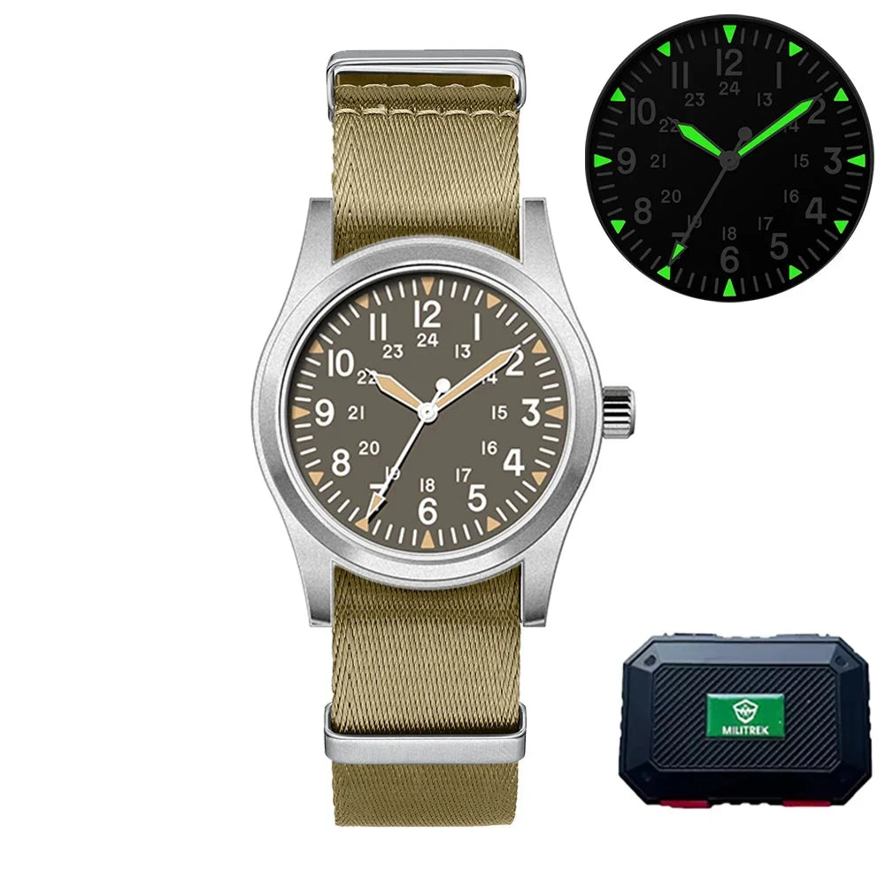 Military2025 Edition Quartz Field Watch 37mm Sapphire Fall