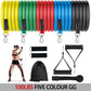 Light Fitness Equipment - Travel-Friendly Resistance Bands for Exercise, Bodybuilding & Weight Loss