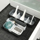 Refrigerator Storage Partition Board 4Pcs - Retractable Plastic Divider Household Organizers for Kitchen