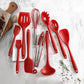 10 PCS Silicone Cookware Kit Kitchen Tools Nonstick Baking Utensils