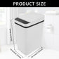 Automatic Touchless Trash Can 12L Sensor Kitchen