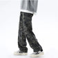 Men’s Oversized Cargo Jeans - Baggy Straight Denim Wear