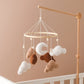 Crib Baby Mobile Wooden Nursery Newborn Sensory Toys