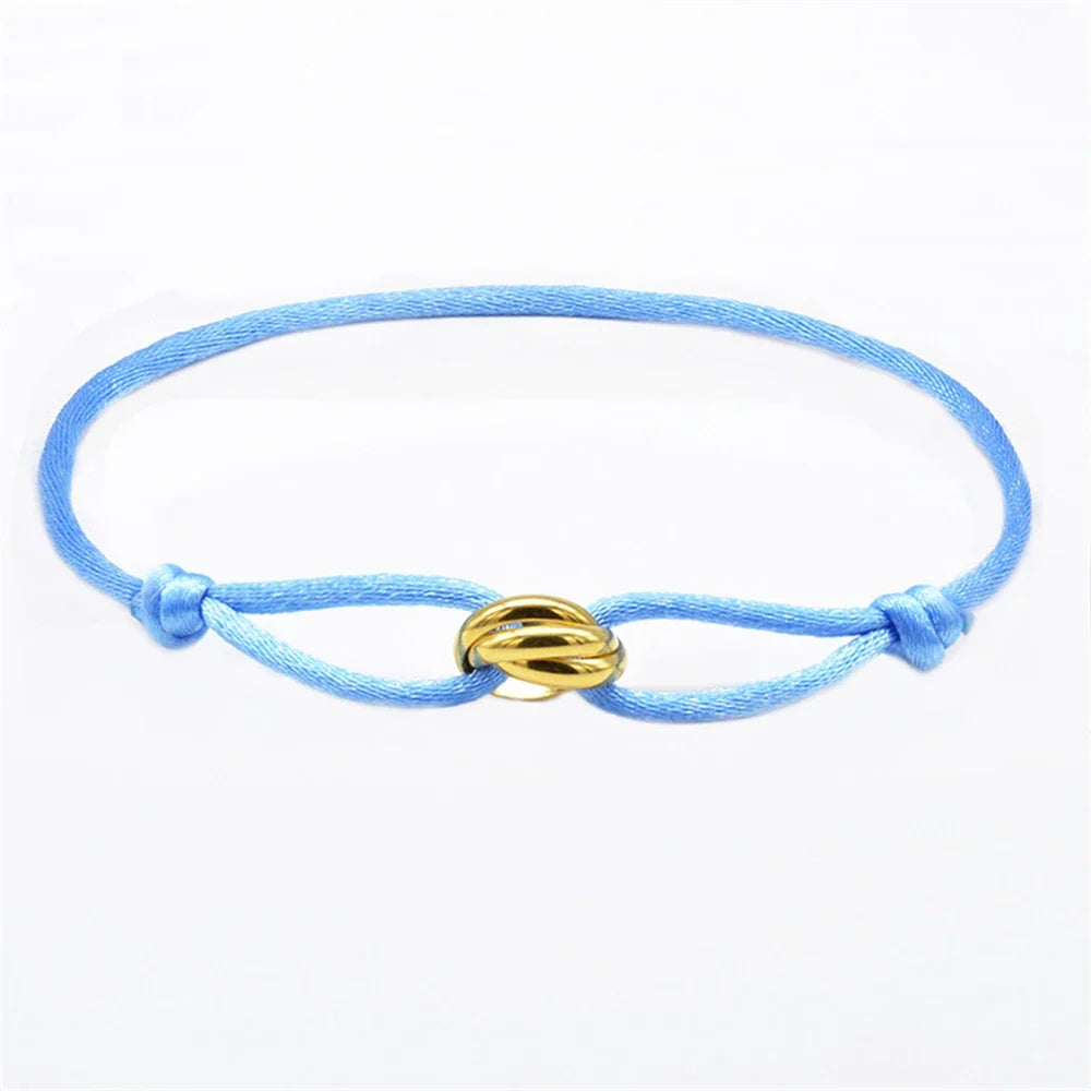 Bracelet Rope Chain Wrap Bracelet Flexible Unisex Jewelry 3 Metal Buckle Fall 2026 Trend Gift