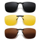 Sunglasses Clip-On Polarized Square Frames UV400 Anti-Glare Night Driving Summer 2026 Trend