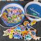 Montessori Interactive Wooden Fishing Game - Magnetic Marine Life Learning Toy for Kids, Parent-Child Engagement, Eco-Friendly Design