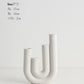 Ceramic Candle Holders Kit Of 3 White Scandinavian Minimalist Candle Stands Fall 2025 Contemporary Centerpiece Gift