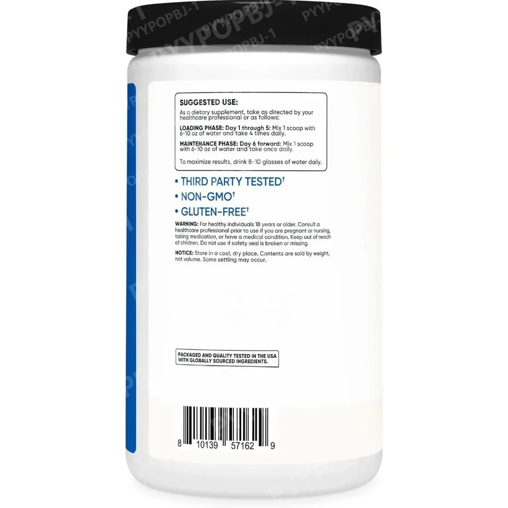 Monohydrate Creatine Micronized Powder 500 g Unflavored Performance Supplement Fall 2026 Muscle Support