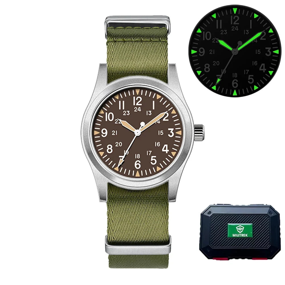 Military2025 Edition Quartz Field Watch 37mm Sapphire Fall
