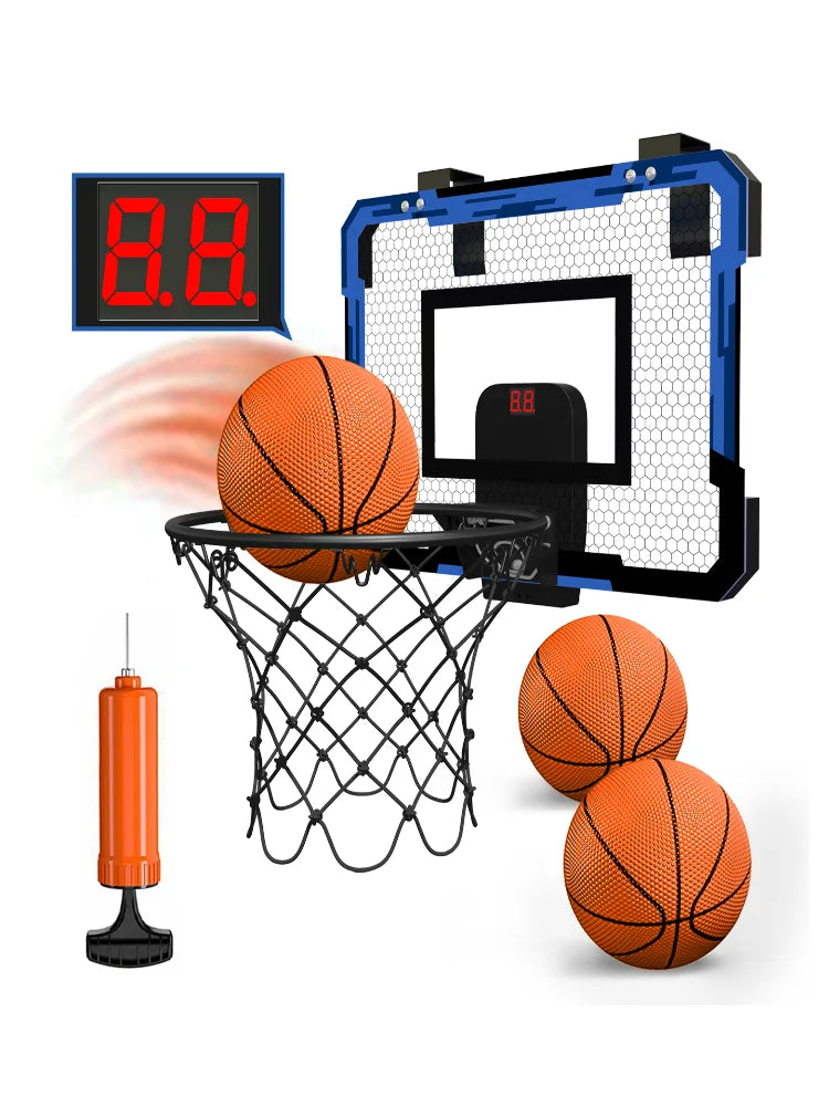 Basketball Hoop For Kids Wall Mounted Mini Backboard Kit Indoor Outdoor Play Back To School 2026 Gift
