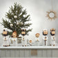 Nativity Kit Resin 7 Piece White Gold Christmas Nativity Figurines For Tabletop Decor Holiday Gift Idea
