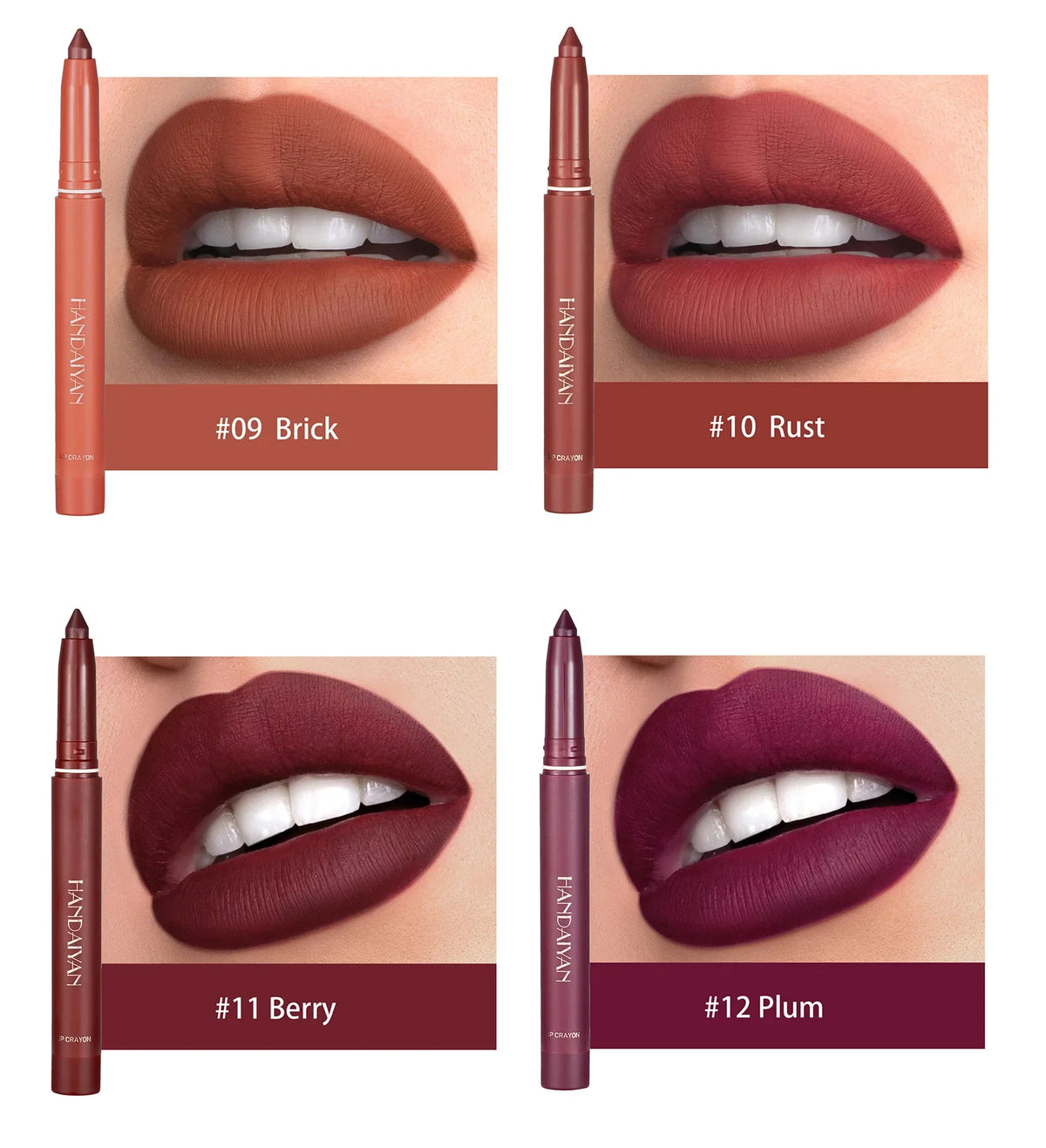 Lip Liner Pencil Matte Water-Resistant Long Lasting Moisturizing Lip Contour Fall 2026 Trend