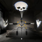 Halloween2025 Edition Projector Light USB LED Projector Lamp With Switchable Ghost Skull Patterns Ceiling Wall Decor Fall