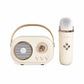Karaoke Travel-Friendly Bluetooth Speaker With Microphone Mini FM Radio Back To School 2025 Gift Idea