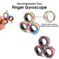 3Pcs Magnetic Rings Fidget Toy Kit - Adult Fidget Magnets Pack for Kids and Teens, Stress Relief Spinner Gift
