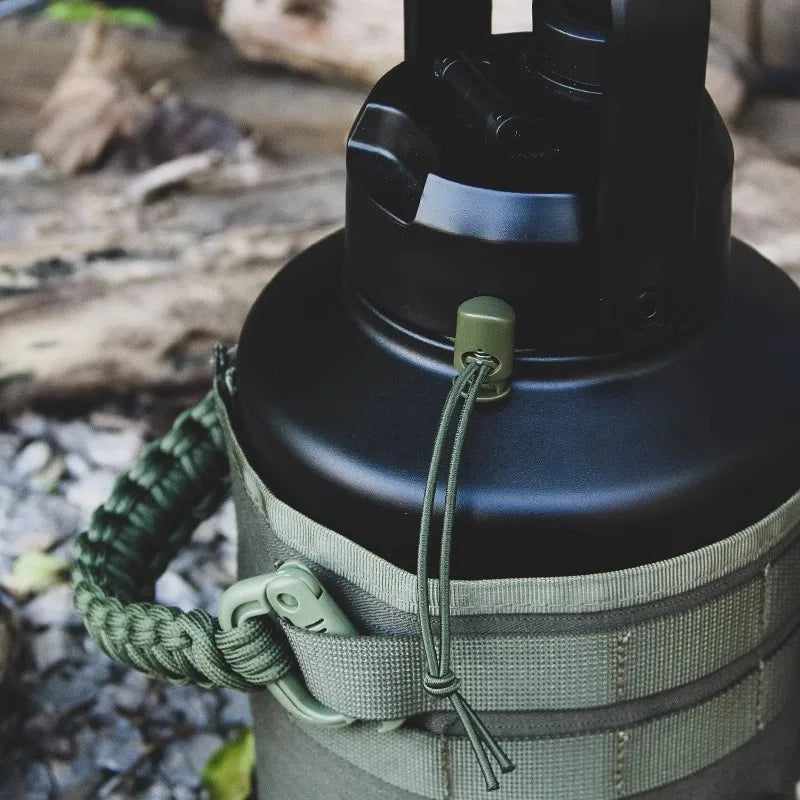 Water Bottle Holder Water-Resistant Nylon Cup Sleeve Crossbody Bag For Outdoor Travel Fall 2025 Gift Idea