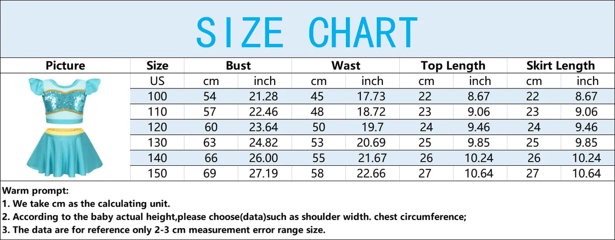 Sturdy Princess Print, Cotton-Poly, For Beach and Pool – Fast-Dry Girls Two-Piece Swimsuit
