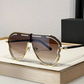 Pilot Oversized Punk Sunglasses Women Big Frame 2025 Hollow Shades for Ladies