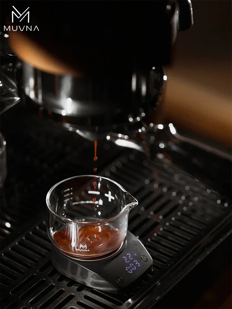 Coffee Scale 0.1g Accurate Mini Electronic Espresso Scale With LED Display And Powder Cup, Fall 2025 Barista Dosing