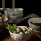 Ceramic 4.5 Inch Japanese Rice Bowl Retro Household Tableware