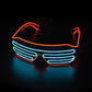 Glasses Glowing LED Luminous Neon Sunglasses for Christmas Party Prop
