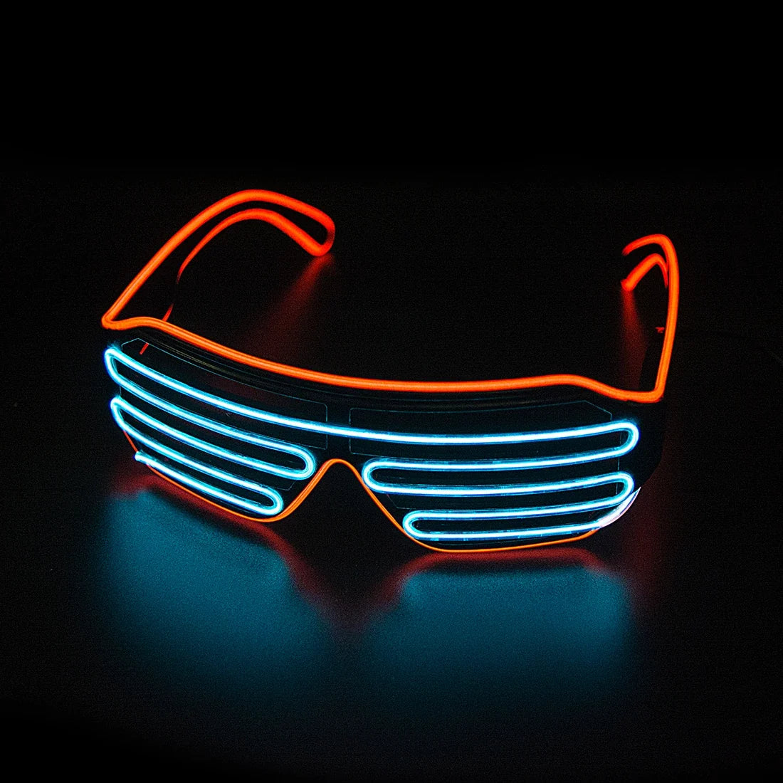 Glasses Glowing LED Luminous Neon Sunglasses for Christmas Party Prop