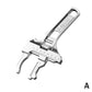Flexible Pipe Wrench & Nut Key - 6-68mm Household Tools for Bathroom Repair, Multi-functional Spanner