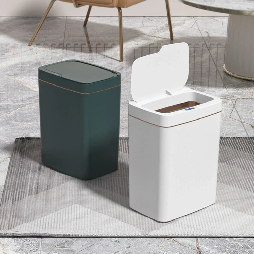 Smart Sensor Trash Can 15L 18L Touchless Quiet Water-Resistant