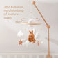 Crib Baby Mobile Wooden Nursery Newborn Sensory Toys