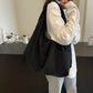 Light Multi-Use Women Shoulder Bag - Slouchy Nylon