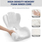 Comfort-Grip Lumbar Support for Office Chair and Car, Stress Relief – Memory Foam Seat Cushion