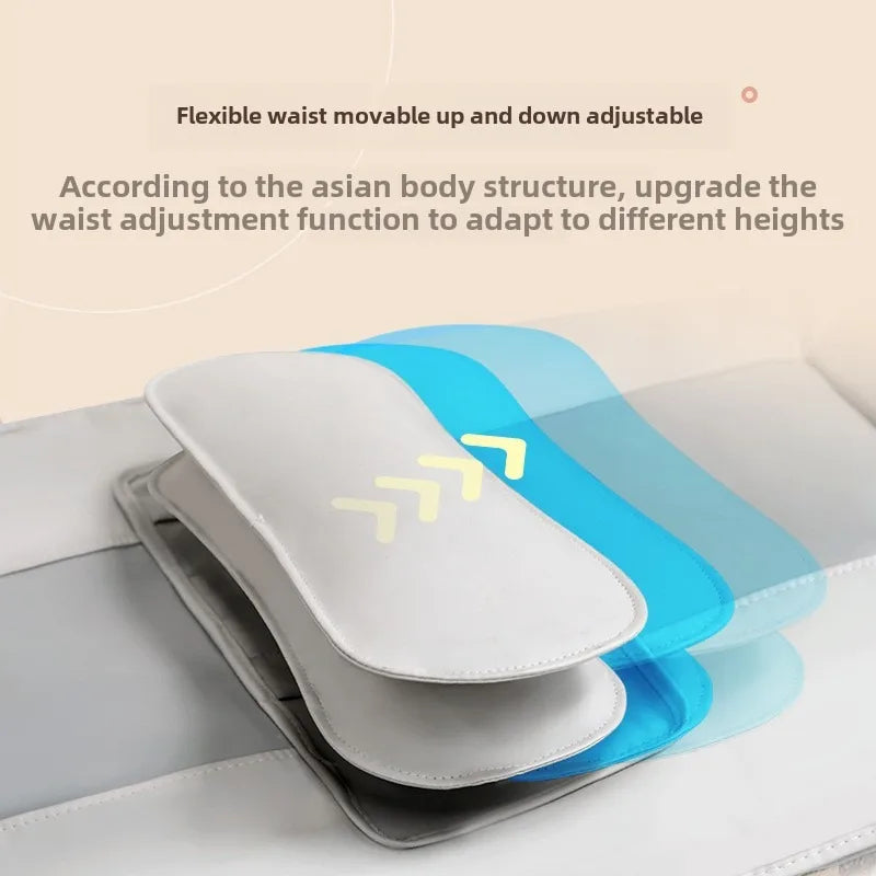 Full Body Massage Mat Motor-Driven Heat Kneading Neck And Lumbar Massager Relaxation Remote Control Fall 2026 Household Spa Trend