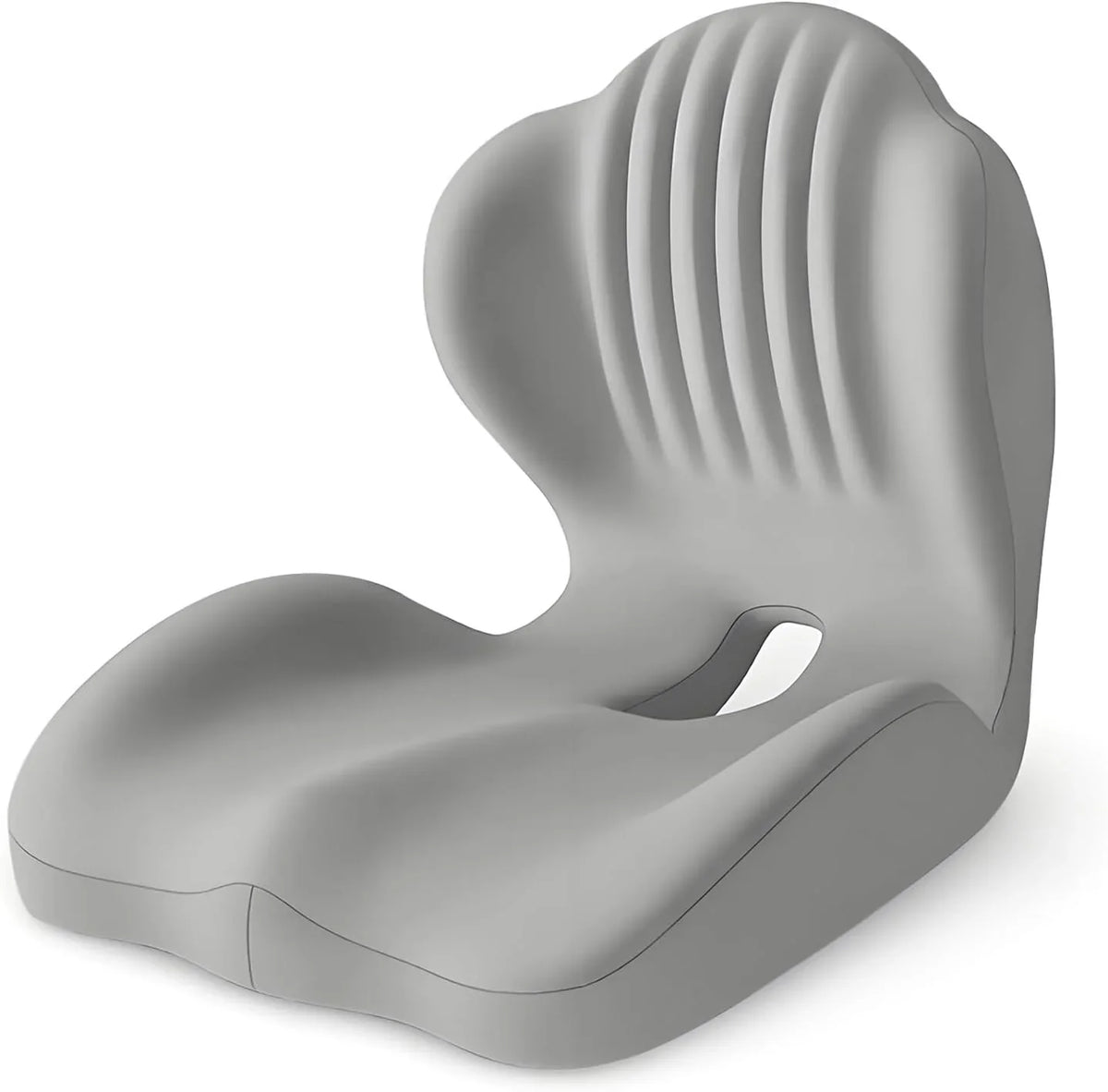 Comfort-Grip Lumbar Support for Office Chair and Car, Stress Relief – Memory Foam Seat Cushion