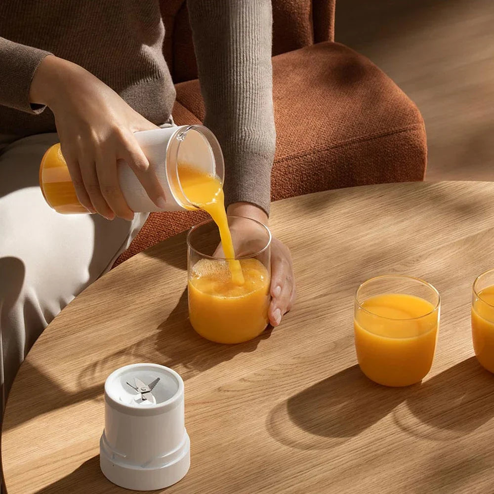Portable2026 Edition Blender 300ml USB Battery-Powered Mini Smoothie Maker Ice Crushing 19500rpm Back to School