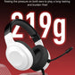 Gaming Headset Wired Light With Omnidirectional Mic
