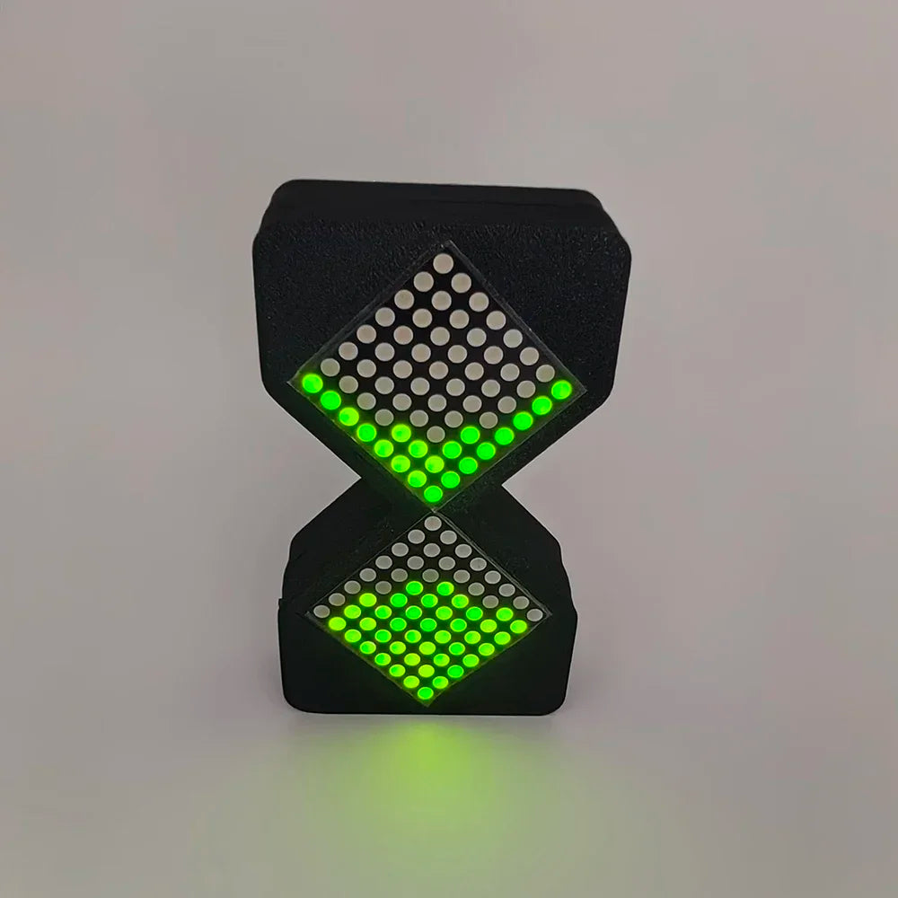 Hourglass Digital Electronic LED Toy Kids Cyber Style Gadget Birthday Gift Fall 2025 Tech Glow Interactive