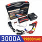 Car Jump Starter Multi Function Travel-Friendly Power Bank 99800mAh 3000A Emergency Start USB Output Viral Fall 2025 Gift
