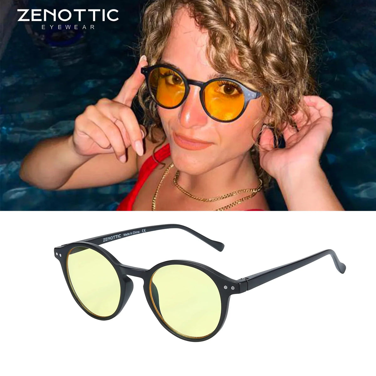 Sunglasses Polarized Round Retro Unisex Eyewear Summer 2026 Trend UV400 Protection