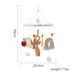 Wooden Baby Mobile Organic Wood Newborn Crib Mobile 0-12 Months Nursery Decor Newborn Gift 2025 Soothing Music