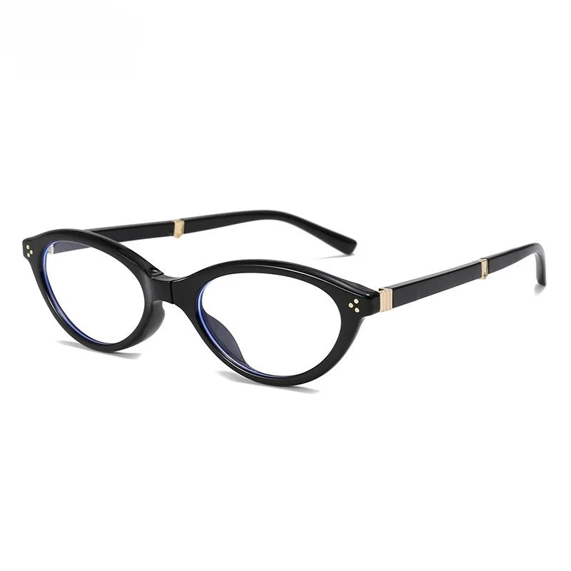 Sunglasses Foldable Cat Eye Vintage Narrow Frame UV400 Protection Travel-Friendly Pocket Shades Fall 2026 Trend Gift
