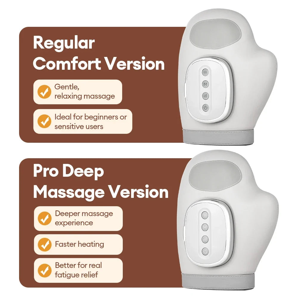 Finger Airbag Compress Thumb Acupoint Palm Kneading Glove 2026 – Motor-Driven Air Pressure Hand Massager