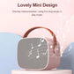 Karaoke2025 Edition Machine Travel-Friendly Cordless Dual Microphones Bluetooth Speaker DSP System for Kids Party Gift TikTok Viral