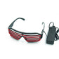 Glasses Glowing LED Luminous Neon Sunglasses for Christmas Party Prop