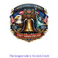 Iron2026 Edition On Patches USA Flag Bald Eagle Heat Transfer Kit Patriotic 4th Of July DIY Clothing Decor