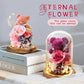 A Thoughtful Valentine's Day Surprise for Her – Eternal Preserved Rose Gift Box with Teddy Bear