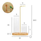 Incense Holder 2 in 1 Glass Ash Catcher Organizer Stand, Fall 2025 Household Decor, Anti Ash Clean Design
