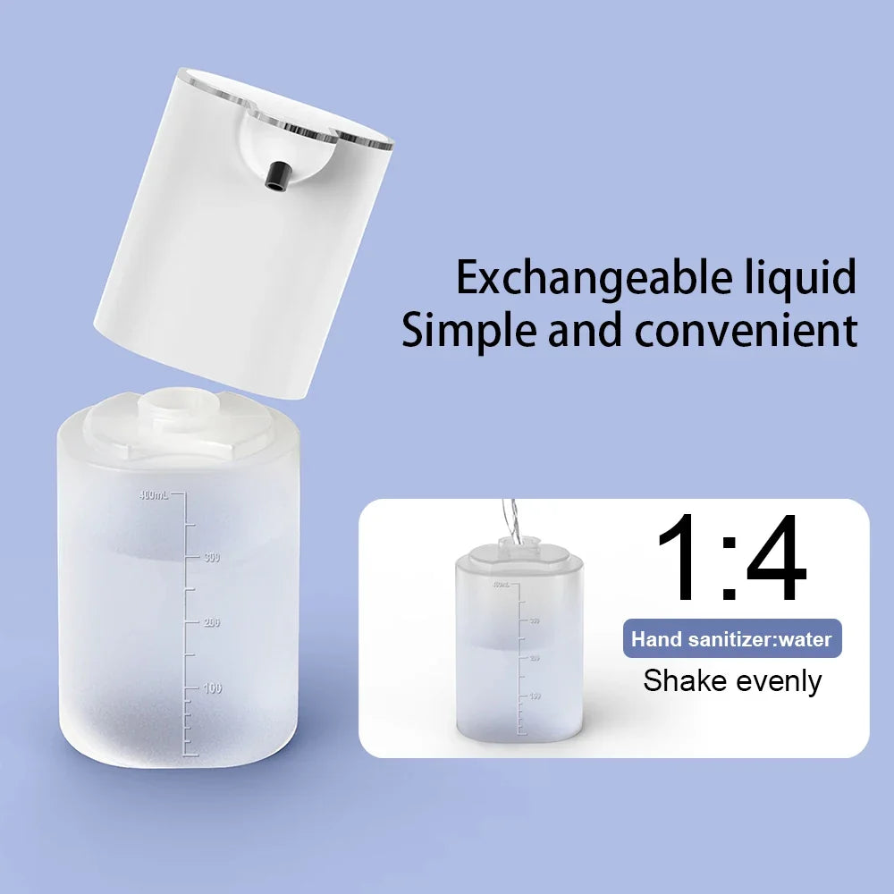 Soap Automatic Dispenser Touchless Sensor Foam Type-C Charging High Capacity Smart Soap Dispenser