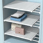 Wall-Mounted Flexible Shelves - Household Organizers for Closet, Bathroom & Kitchen Storage
